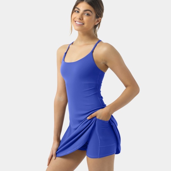 HALARA Dresses & Skirts - Halara Everyday 2-in-1 Flare Workout Dress
